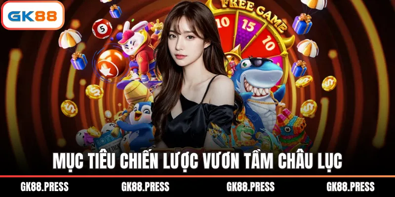 Mục tiêu chiến lược vươn tầm châu lục